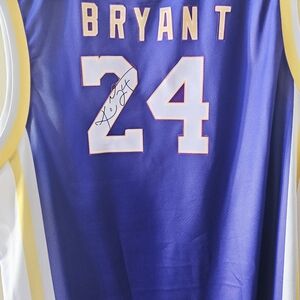 Purple Basketball Jersey with Yellow Accents